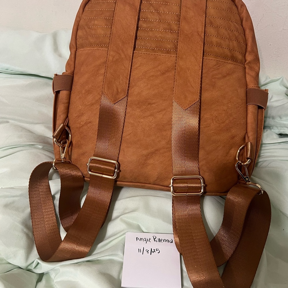 RadRev OG Studded Full Size in Rust Backpack SOLD OUT - Picture 4 of 6